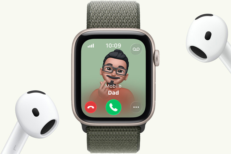 Apple Watch SE3 - Spojení